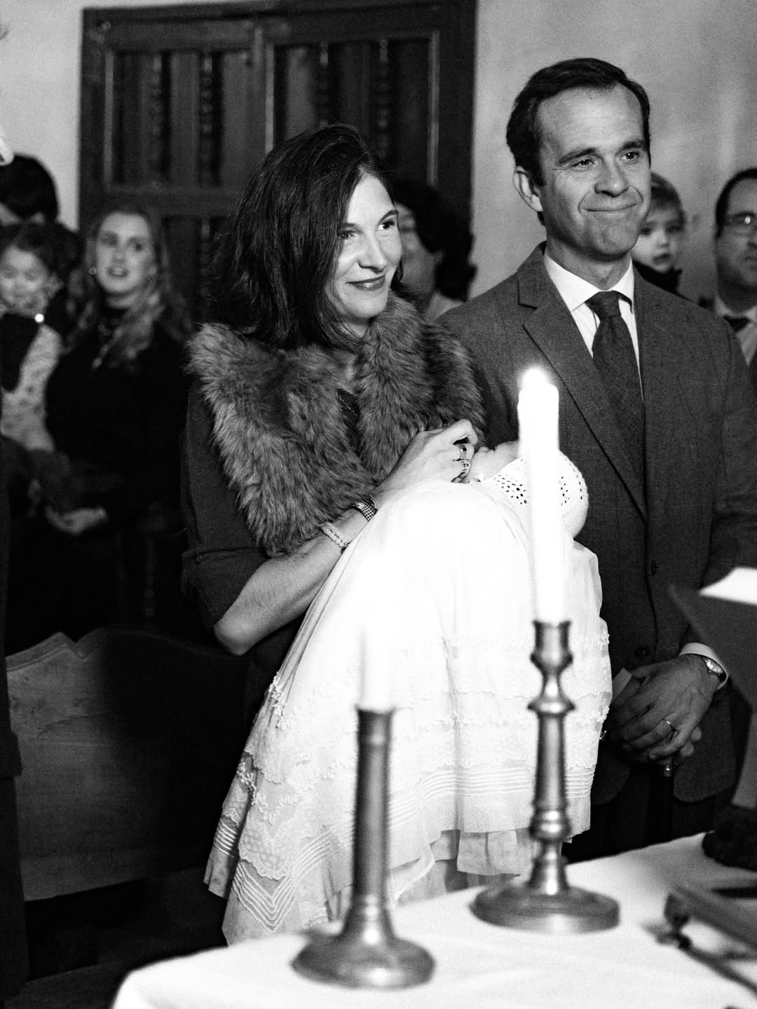 Casto y Pili, juntos durante una celebración familiar